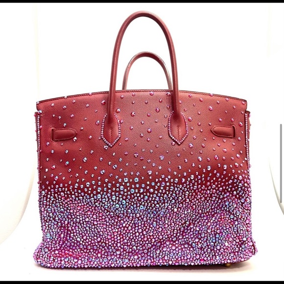 Hermes strassed Birkin 35 Paris Hilton - Picture 11 of 17